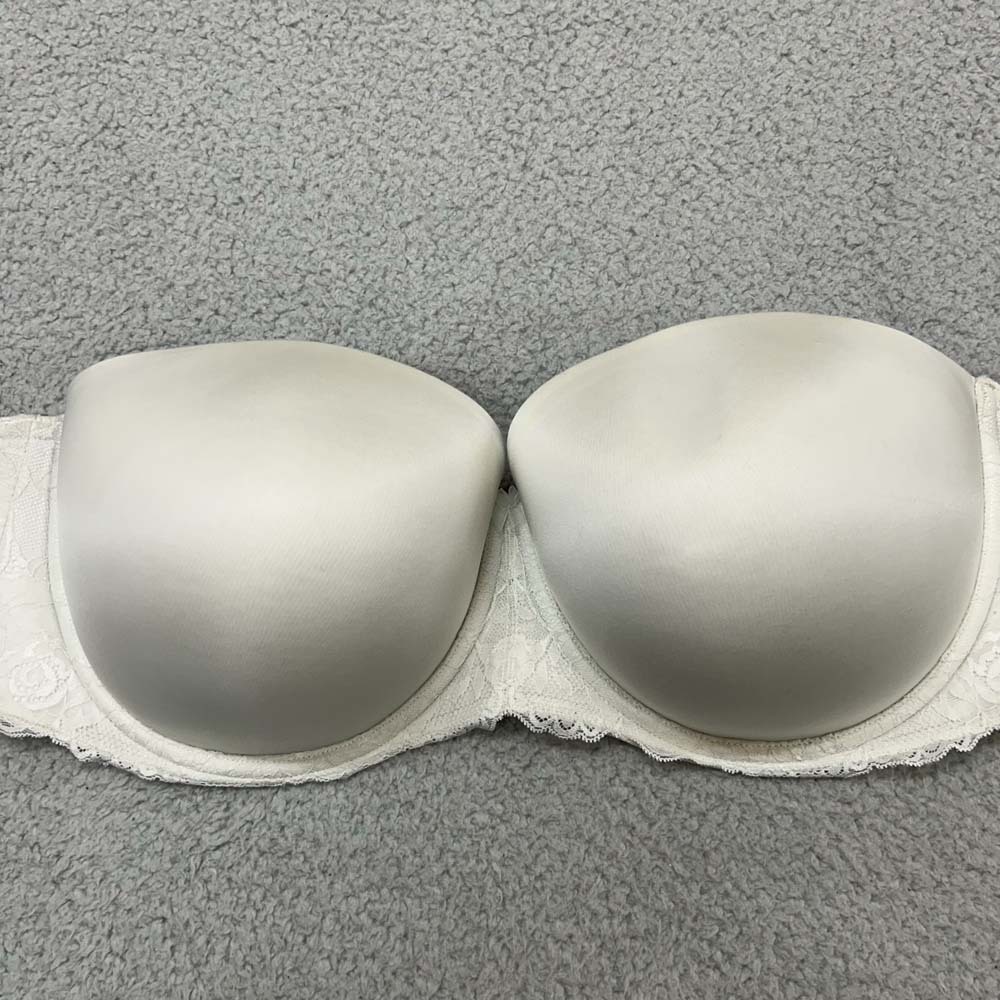 Torrid Curve Bra 42H T-Shirt Bra Lace Trim Sexy Strapless